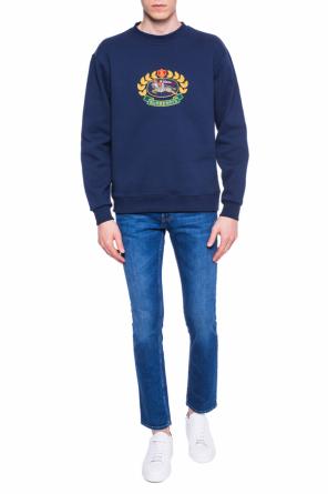 Logo-embroidered sweatshirt, zdjęcie 2 Logo-embroidered sweatshirt od Burberry